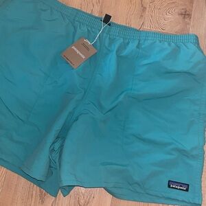 Patagonia Baggie 5" Shorts Mens XXL Subtidal Blue Swim Trunks Bathing Suit NEW